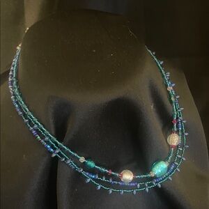 Elegant Multicolor Beaded Necklace